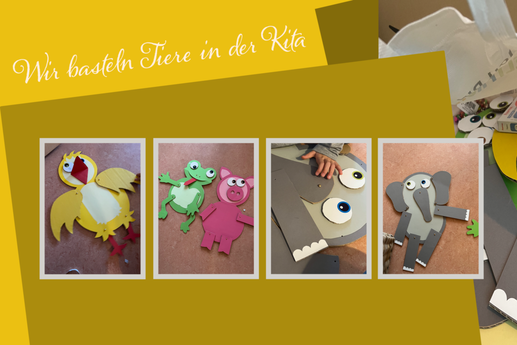 Tiere basteln in der Kita - Janine Naue Kriklkrake